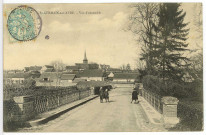 Saint-Germain-sur-Avre. Vue d'ensemble.