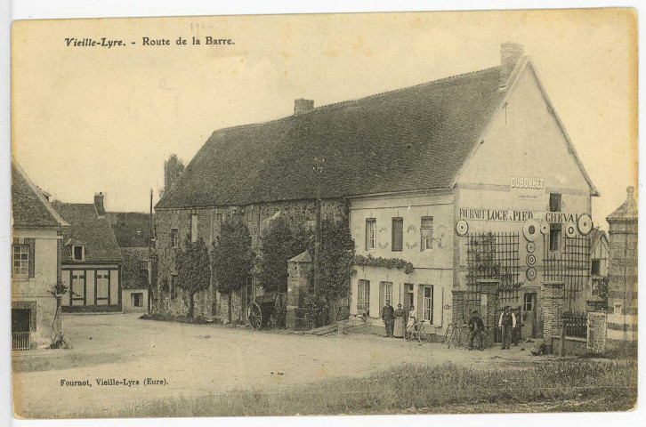 Vieille-Lyre (La). Route de la Barre.