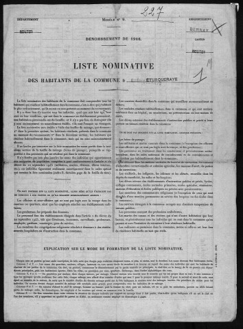 ETURQUERAYE 1946