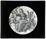 Tableau "La Justice" de Raphaël dans la Chambre de la signature au Vatican.