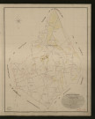 Saint-Pierre-du-Val. Tableau d'assemblage _ du Plan Parcellaire de la Commune de Saint-Pierre-du-Val _ Canton de Beuzeville - Pontaudemer - Eure. _ Terminé sur le terrain le 31 décembre 1833, sous l'administration de M. A Passy, Préfet _ M. Leroy, maire _ en sous la Direction de M. Marel, Directeur des Contributions directes. _ M. Le Fébure, Géomètre en Chef. _ Par M. Letailleur, Géomètre de 1re classe.