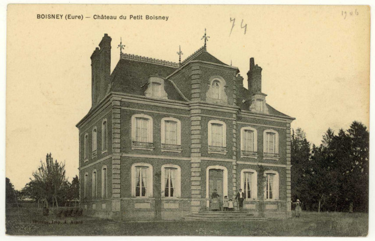 Boisney. Château du Petit Boisney.