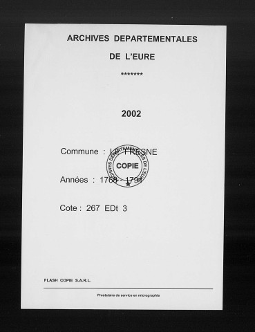 BMS (1768-1791)