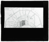 Plan de Bordeaux (Gironde).
