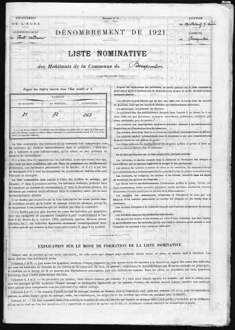 BOUQUELON 1921