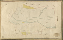 Arnières-sur-Iton. Section A _ des Vaux et de la Forêt _ 1re de 7 Feuilles