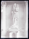 Statue de Vierge à l'enfant de l'église de Magny-en-Vexin (Val-d'Oise).