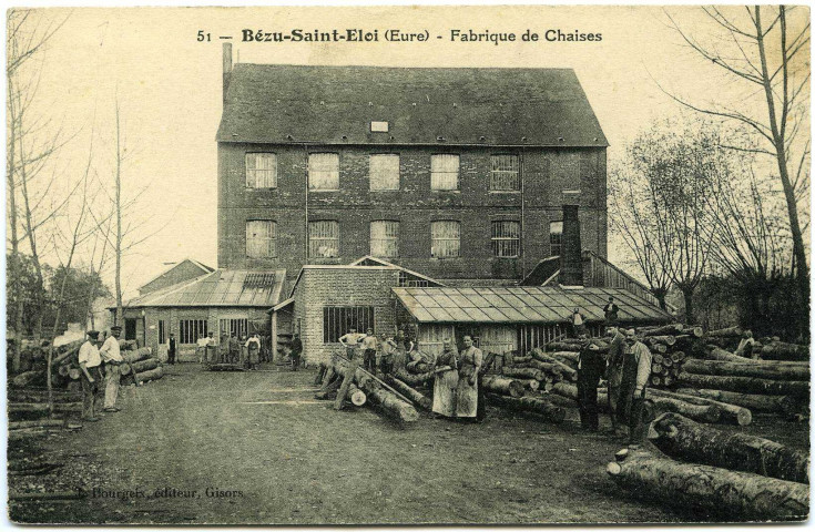 Bézu-Saint-Eloi. La Fabrique de Chaises.