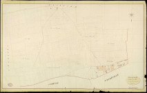 Villez-sur-le-Neubourg. Section B _ du hameau de Villez _ 2e et dernière Feuille