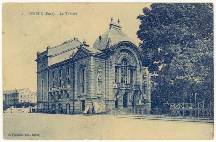 Evreux-Ville. Le Théâtre.