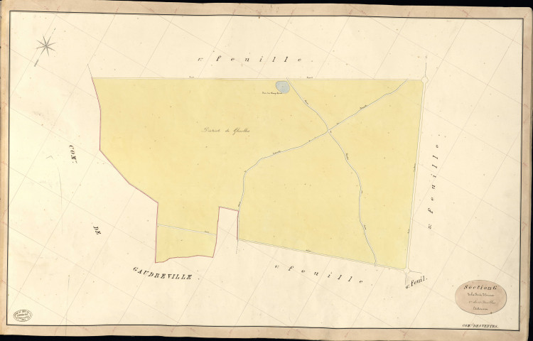 Ventes (Les). Section G _ de la Forêt d'Evreux _ 2e de 13 Feuilles