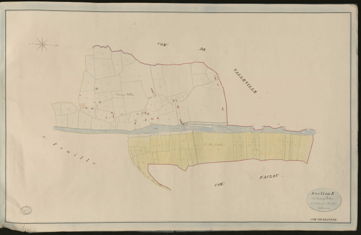 Brionne. Section E _ de Launey-Bellet _ 2e et dernière Feuille