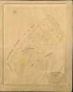 Boulay-Morin (Le). Tableau d'assemblage _ du Plan Parcellaire de la Commune du Boulay Morin _ Canton de Evreux (nord) - Evreux - Eure. _ Terminé sur le Terrain le 23 Decembre 1840 , sous l'administration de M. de Monicault, Préfet _ M. Lefebure, Maire _ sous la Direction de M. Garnier, Directeur des Contributions directes _ M. Le Fébure, Géomètre en Chef. _ Par M. Le Grain, Géomètre de 1re classe.