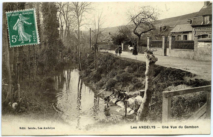 Andelys (Les). Une Vue du Gambon.