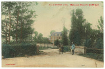 Nojeon-le-Sec. Pont de Nojeon-le-Sec - Maison de Mme Vve Catheux.