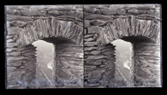 Ruines et vestiges du château de Vianden (Luxembourg).