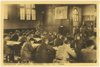 Louviers-Ville. Pensionnat Saint-Louis - Classes.