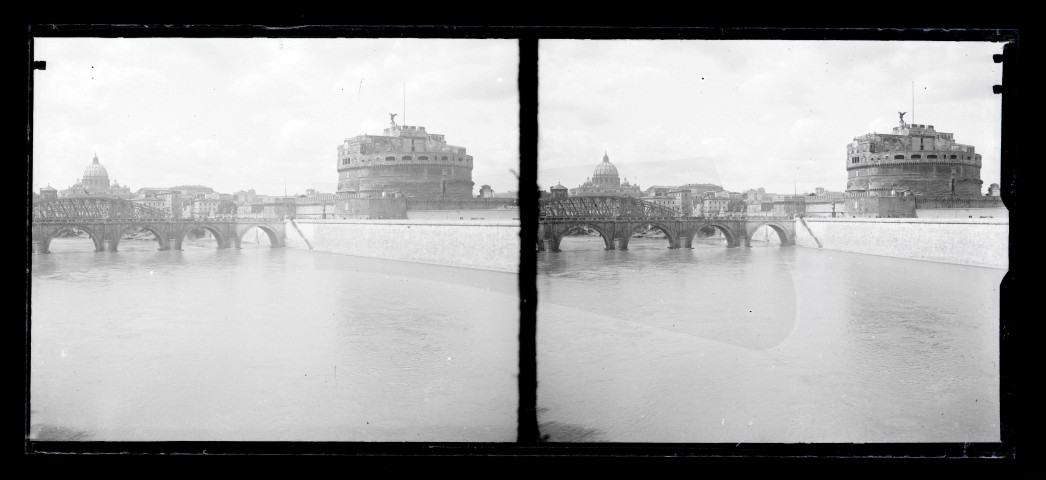 Pont Saint-Ange de Rome (Italie).