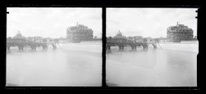 Pont Saint-Ange de Rome (Italie).