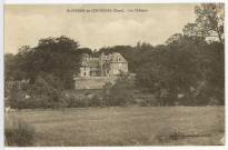 Saint-Pierre-de-Cernières. Le Château.