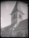 Église de Fouqueville (Eure), clocher.