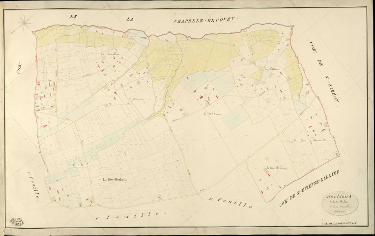 Noé-Poulain (La). Section A _ de la Noe-Poulain _ 2e de 4 Feuilles