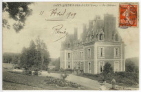 Saint-Quentin-des-Isles. Le Château.