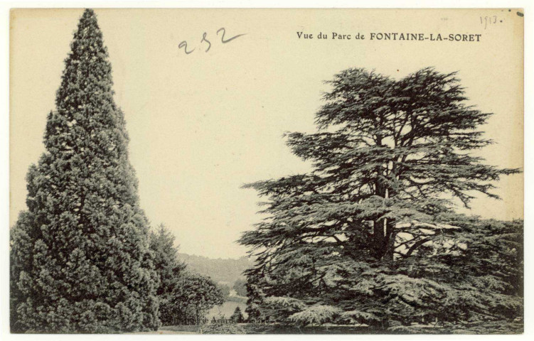 Fontaine-la-Soret. Vue du Parc.