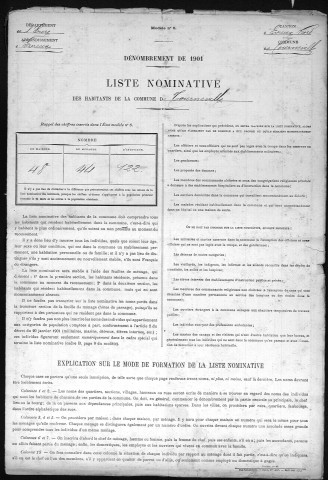 TOURNEVILLE 1901