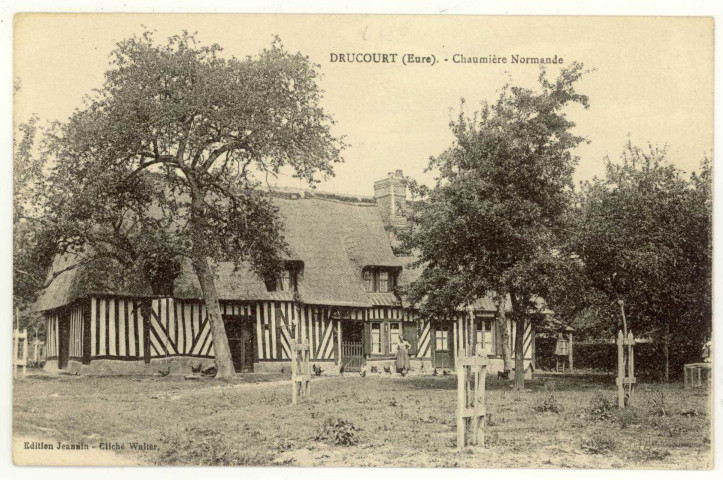 Drucourt. Chaumière Normande.