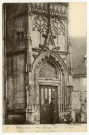 Evreux-Ville. Palais Episcopal - Porte.