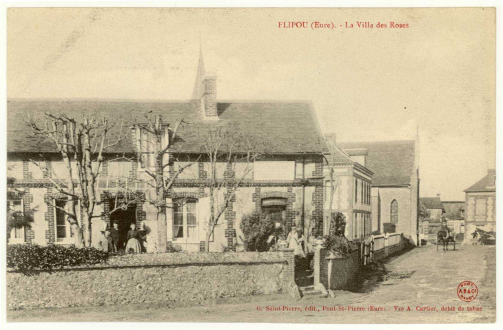 Flipou. La Villa des Roses.