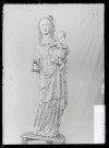 Statue de Vierge à l'enfant de l'église de Guiseniers (Eure).