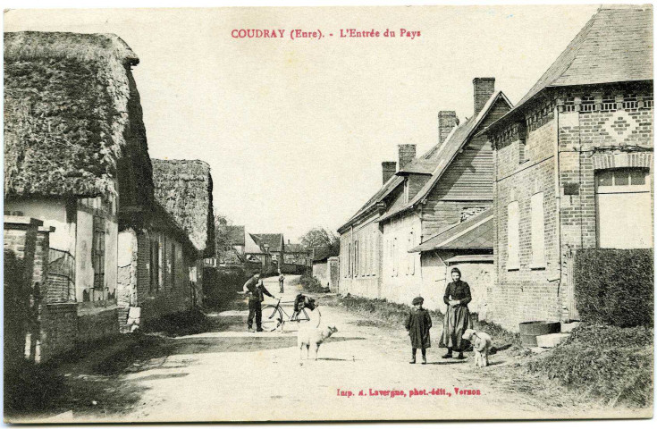 Coudray. L'Entrée du Pays.