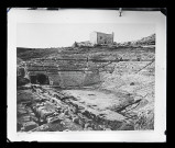 Amphithéâtre grec de Syracuse en Sicile (Italie).