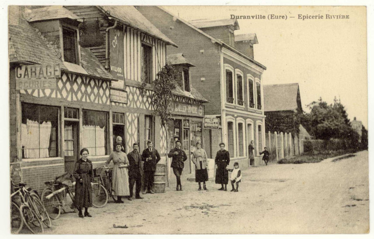 Duranville. Epicerie Rivière.