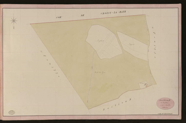 Tronquay (Le). Section B _ de Long Thuit _ 2e de 3 Feuilles