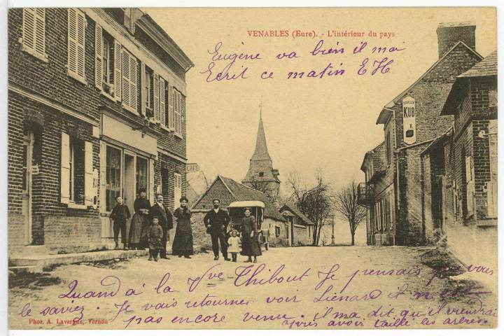 Venables. Intérieur du Pays.