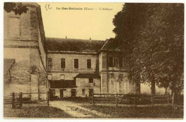 Bec-Hellouin (Le). L'Abbaye.