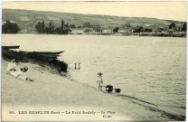 Andelys (Les). Petit Andely - Plage.