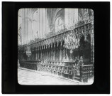Cathédrale Notre-Dame d'Amiens (Somme), miséricorde, ensemble des stalles.
