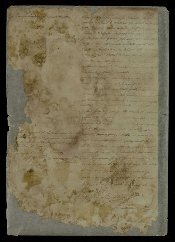Procès-verbal d'assemblée de la noblesse du bailliage d'Evreux et de ses six bailliages secondaires tenue au château de Navarre le 14 juillet 1789.