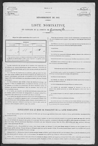 GUERNANVILLE 1911
