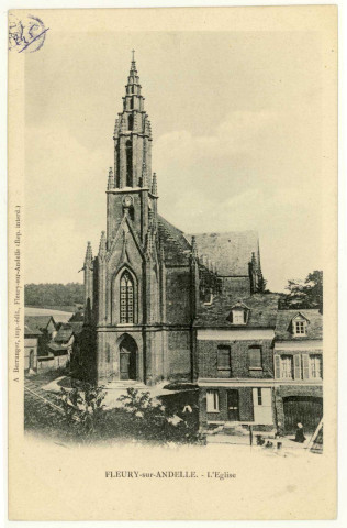 Fleury-sur-Andelle. L'Eglise.
