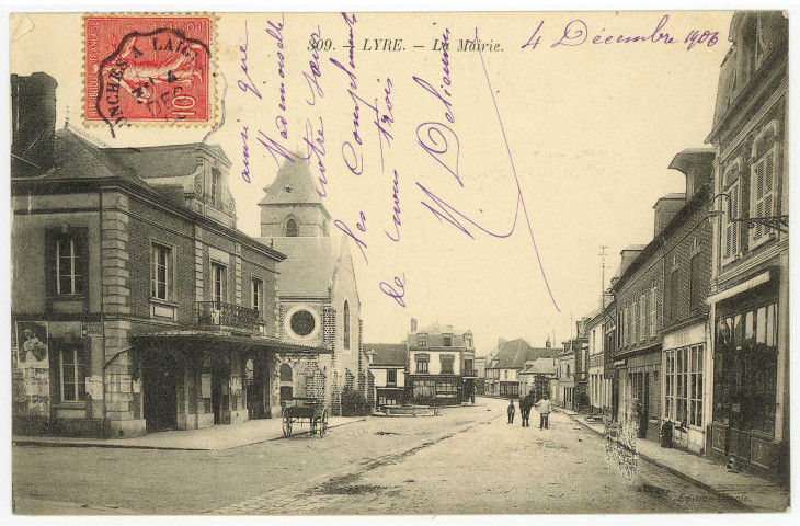 Neuve-Lyre (La). La Mairie.