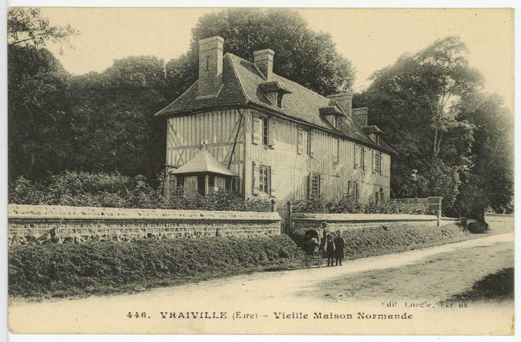Vraiville. Vieille Maison Normande.