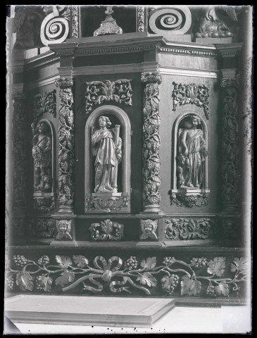 Église de Cuverville (Eure), tabernacle.