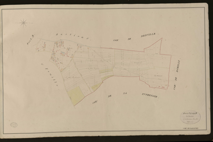 Barquet. Section D _ de la Mare Content _ 2e et dernière Feuille