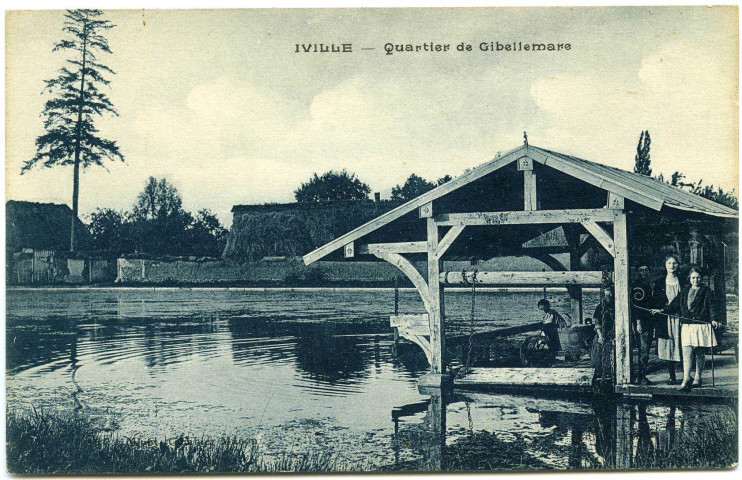 Iville. Quartier de Gibellemare.