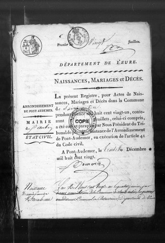 NMD (1821-1832)
